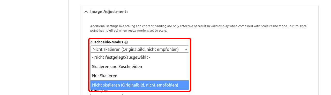 AddMedia NoCropNoResize