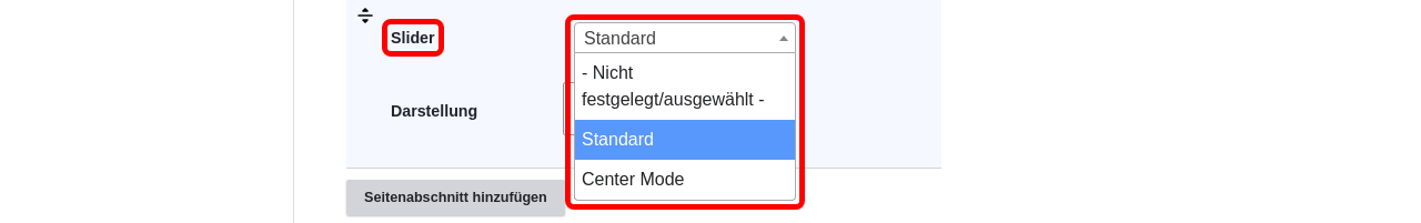 AddMedia Slider