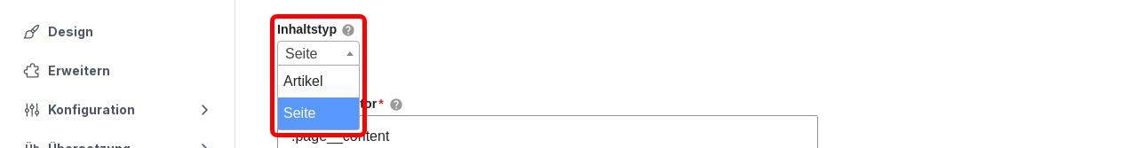 ContentImport ContentType