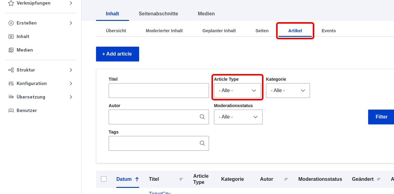 ContentOverview ArticleFilters Highlighted