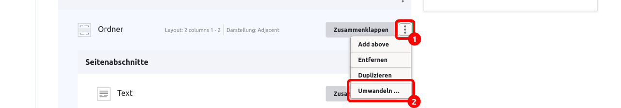 CreateParagraph Container Convert