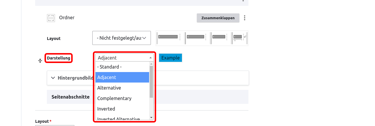 CreateParagraph Container Style
