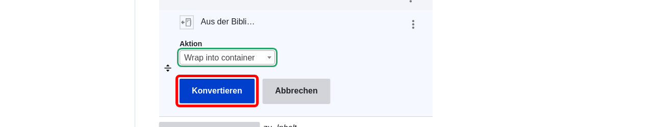 CreateParagraph Fromlibrary SubmitConvert