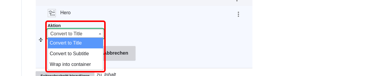 CreateParagraph Hero ConvertTo