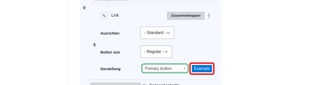 CreateParagraph Link VisualizationExample