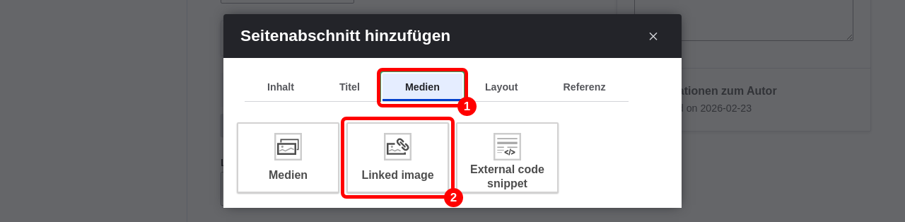 CreateParagraph LinkedImage