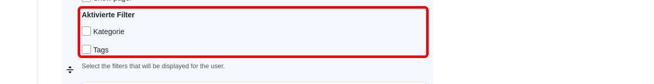 CreateParagraph ListArticle Filters