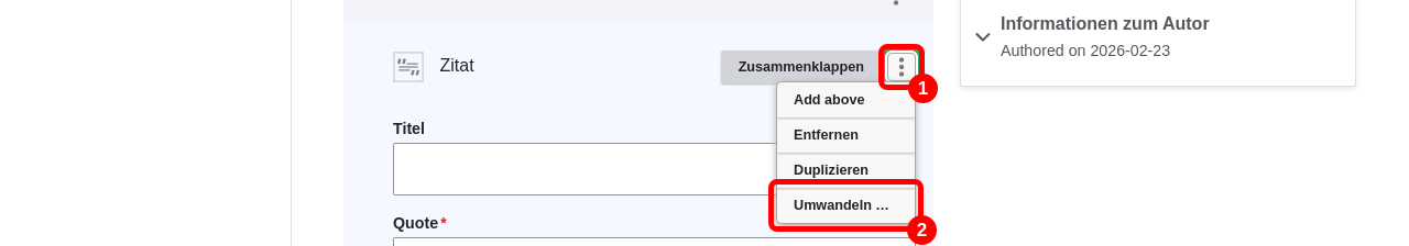 CreateParagraph Quote Convert