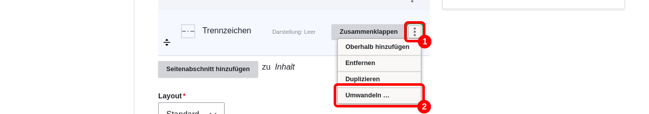 CreateParagraph Separator Convert