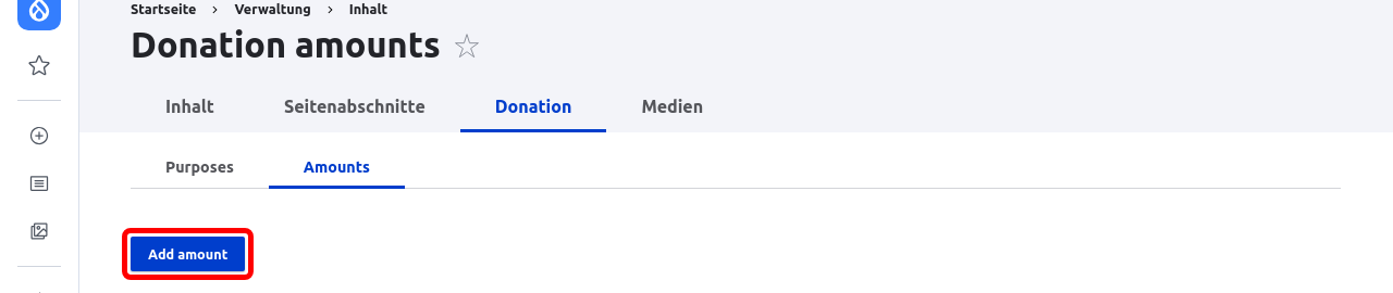Donation AddAmount