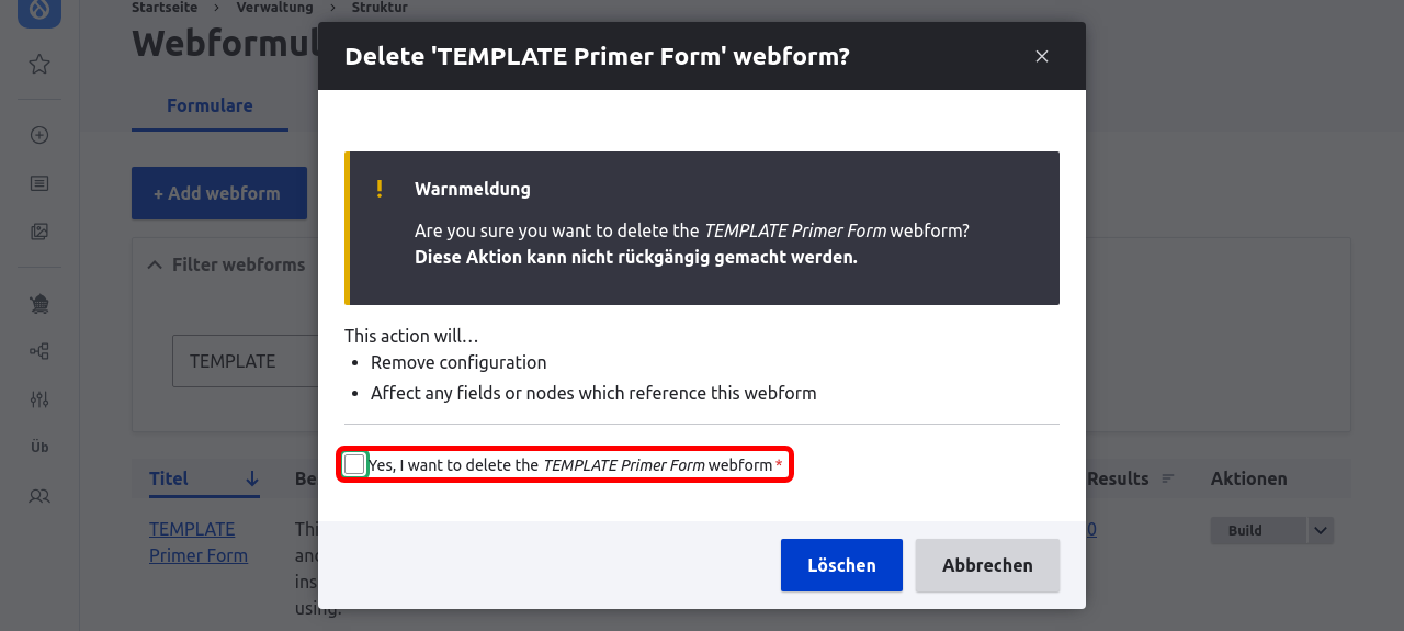 Forms DeleteConfirm