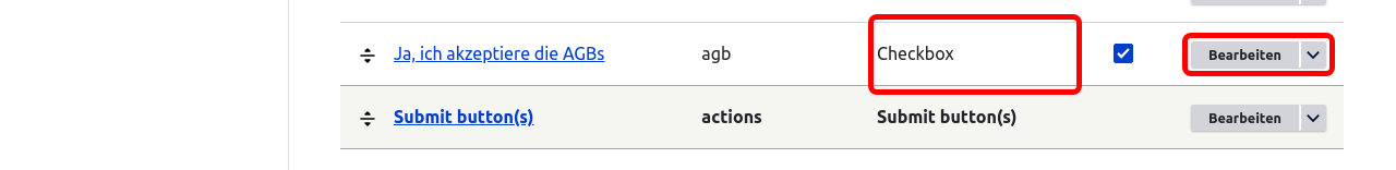 Forms EditCheckbox Highlighted