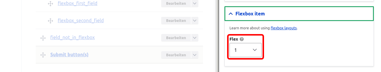 Forms FlexLayout