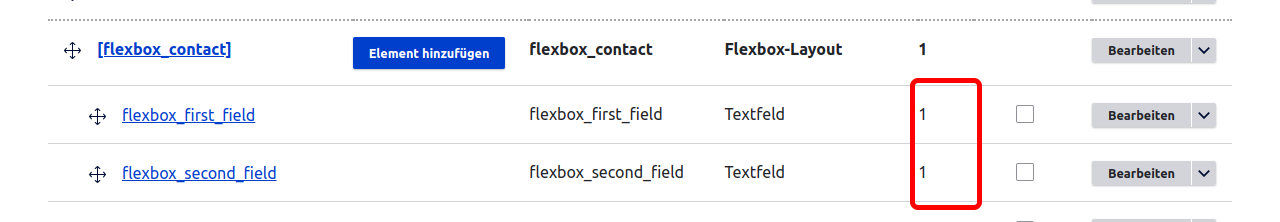 Forms FlexValues