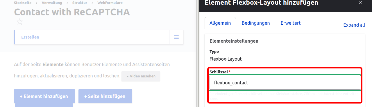 Forms FlexboxLabel