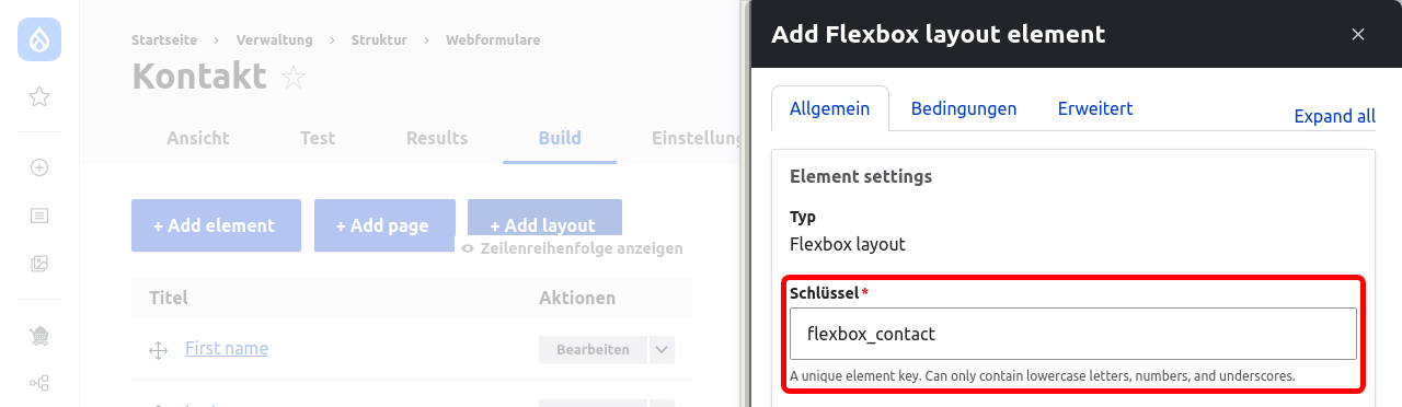 Forms FlexboxLabel
