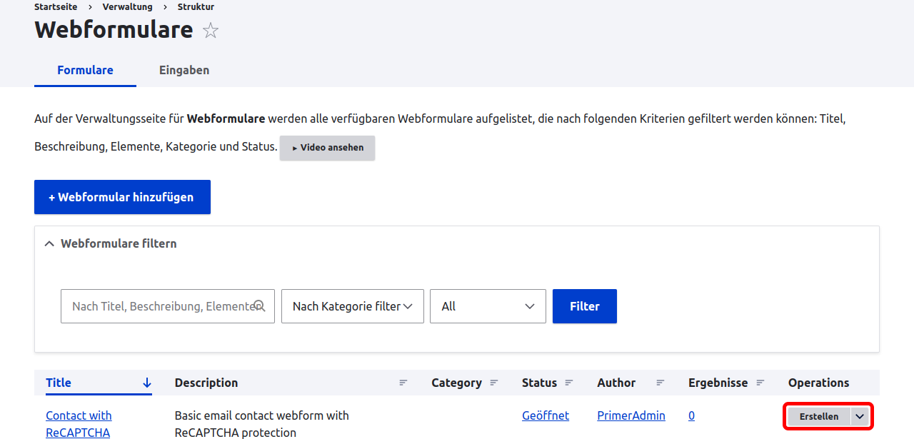 Forms Overview