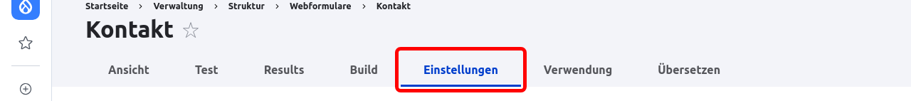 Forms SettingsTab