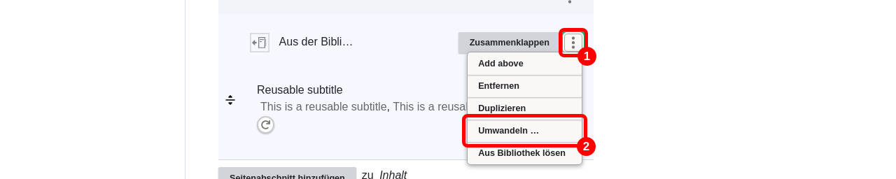 FromLibrary Convert
