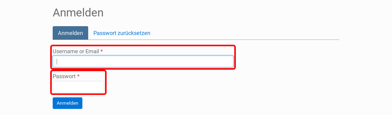 Login Info