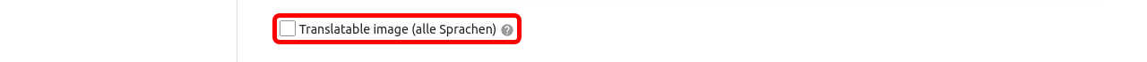 Media Translate Translatable Checkbox