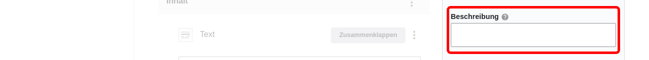 MenuItem Description