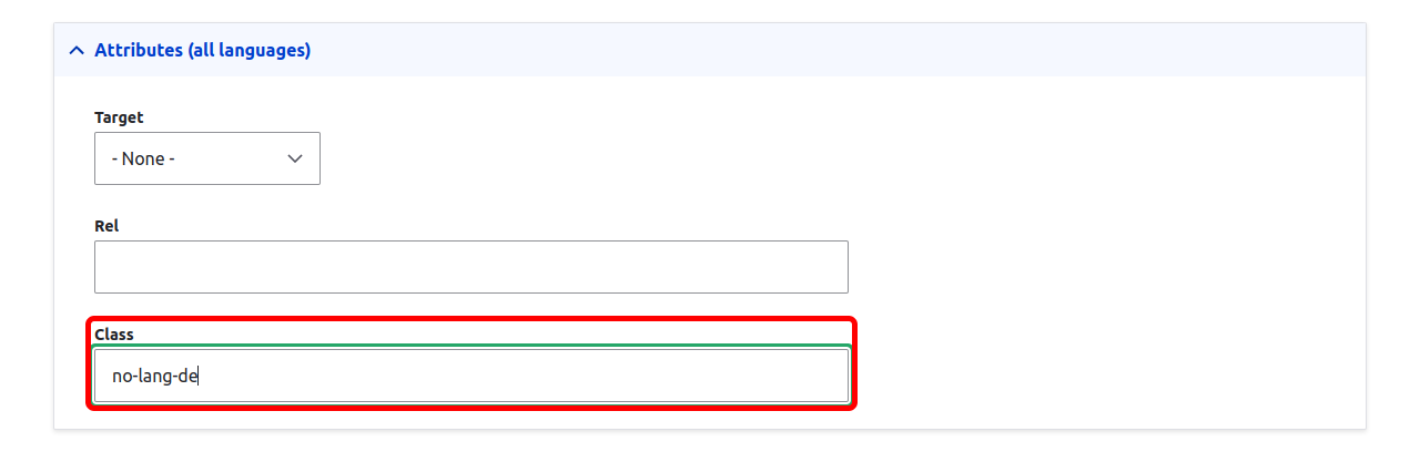 MenuTranslation ItemClass Highlighted