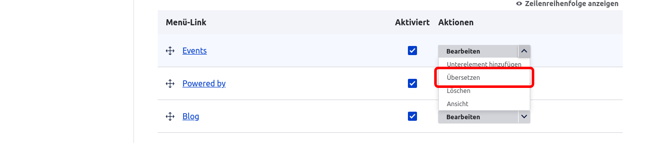 MenuTranslation ItemTranslate Highlighted