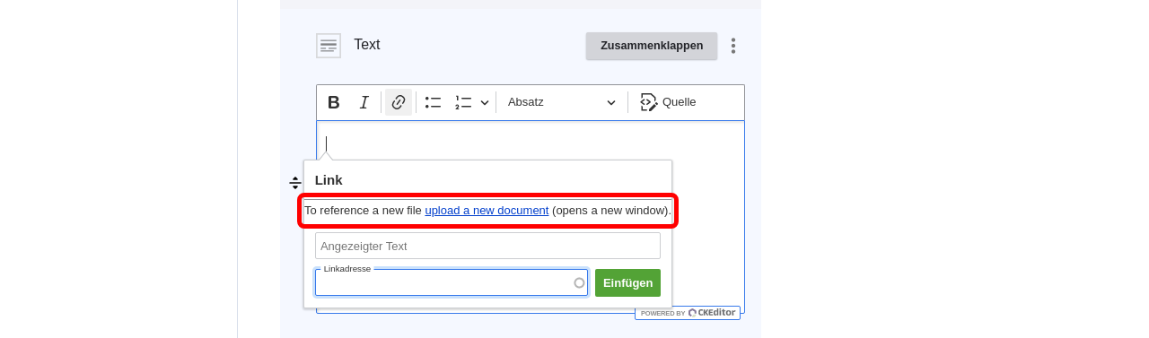 PDFUpload InlineLinkUpload