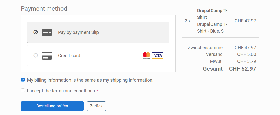 Shop Example PaymentChoice Wide