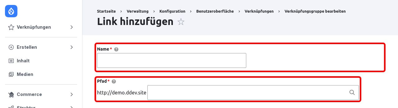 Shortcut Details