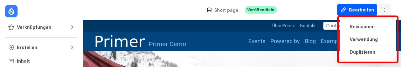 Sidebar Open highlighted