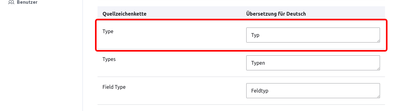TranslateInterface Example