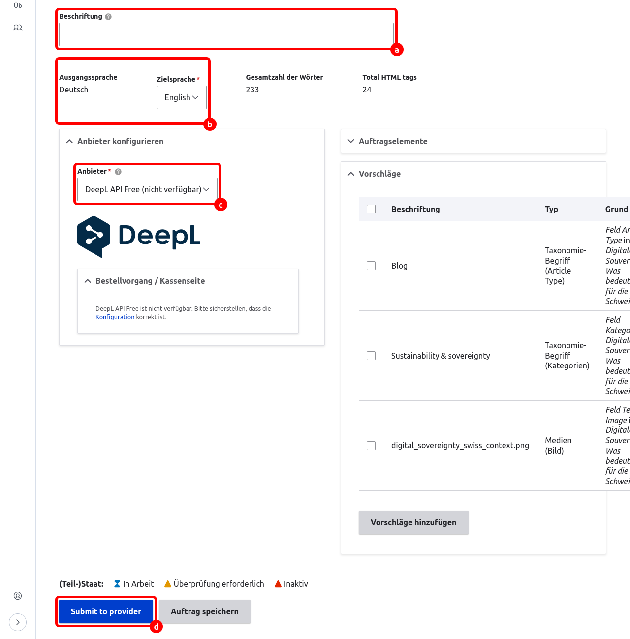 TranslationDelegate JobCheckout