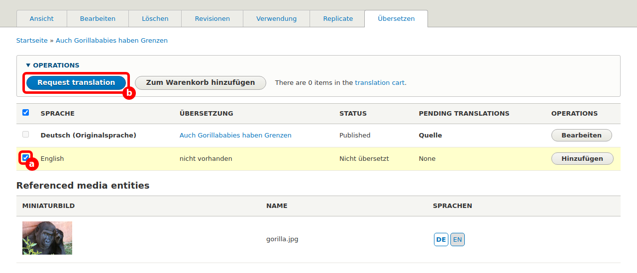 TranslationDelegate Translations