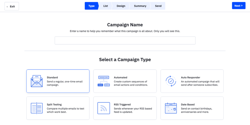 Interface ActiveCampaign