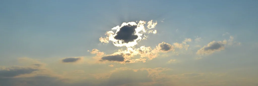 Clouds and the sun